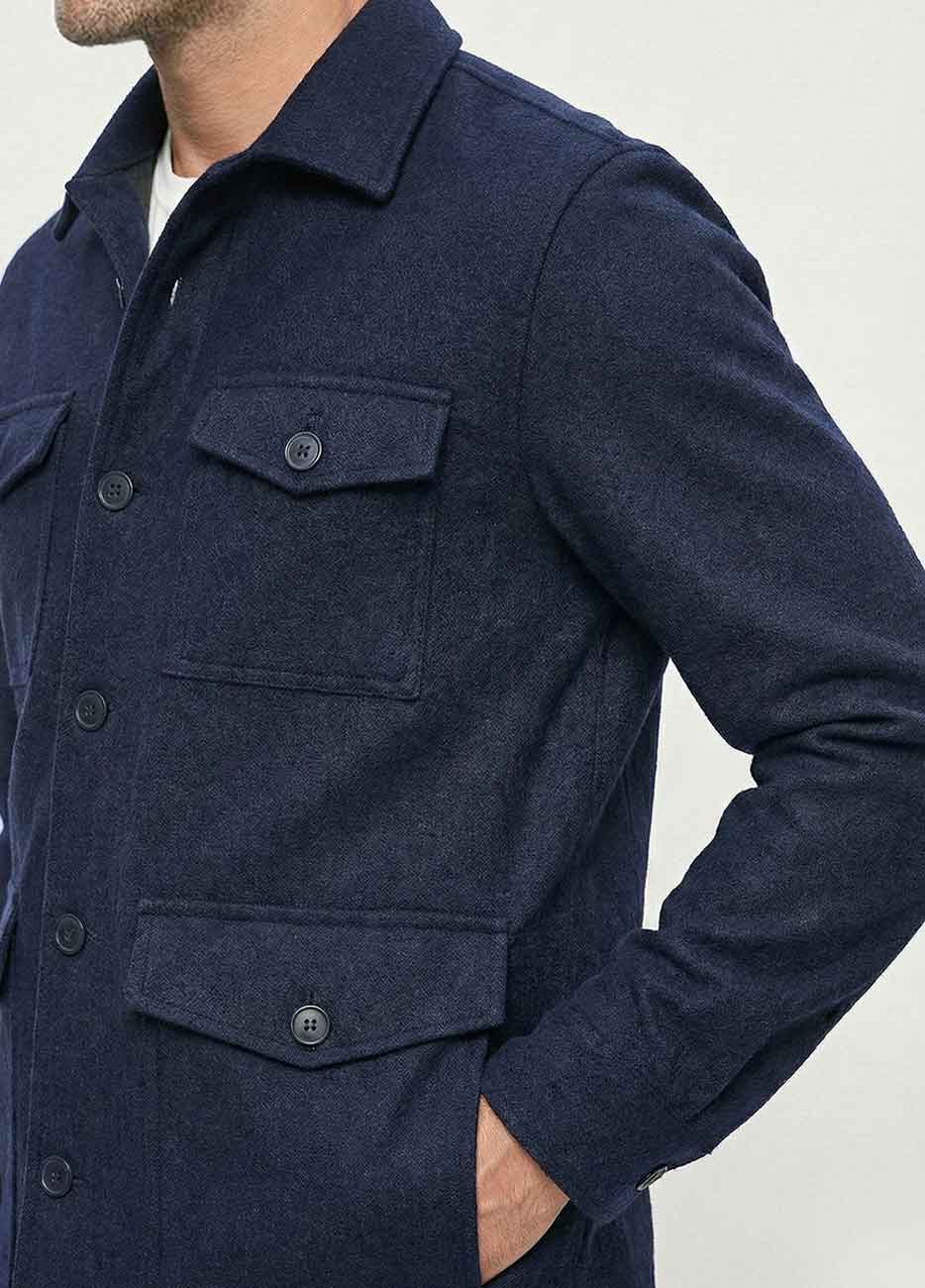 HAVOC Sobrecamisa Azul Windsor Collection RTW
