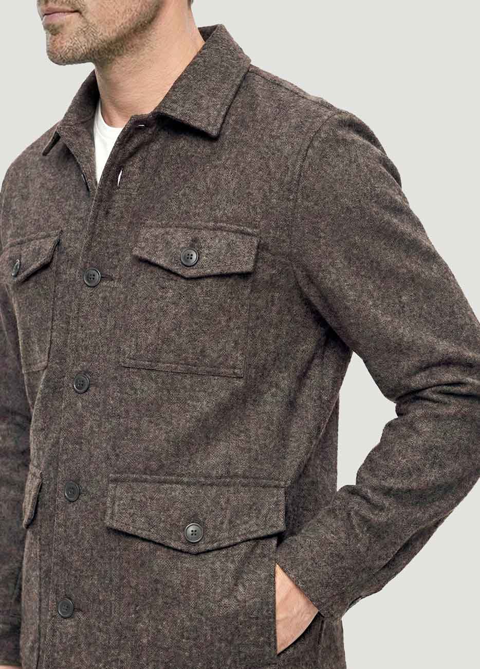 HAVOC Sobrecamisa Café Windsor Collection
