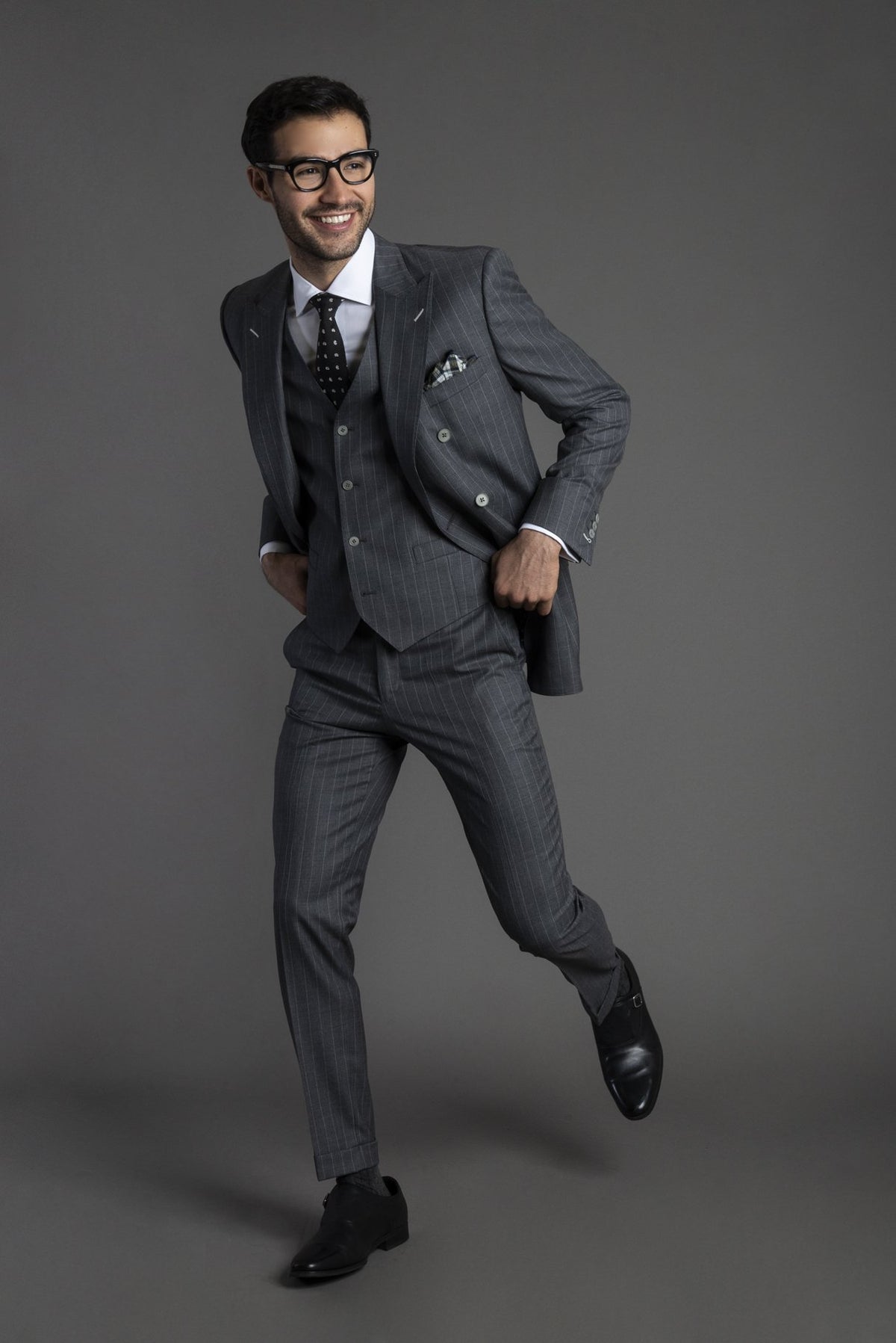 Traje Gris Raya Diplomática| HAVOC