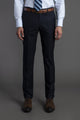 Pantalón Raya Azul Oscuro