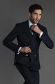 Blazer Raya Azul Oscuro