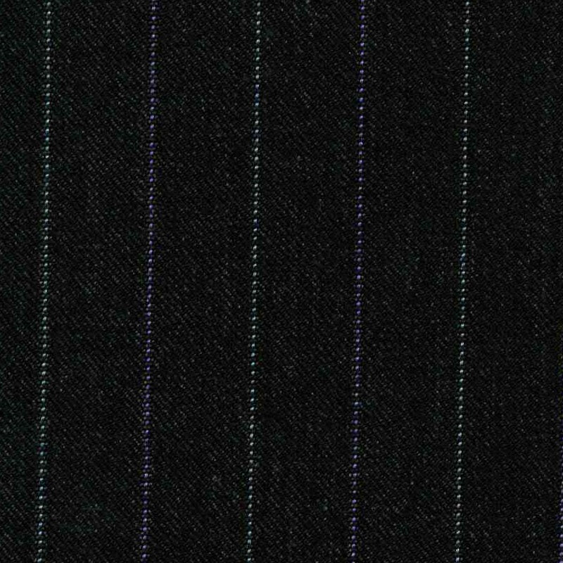 HAVOC Traje  Gris Raya Azul
