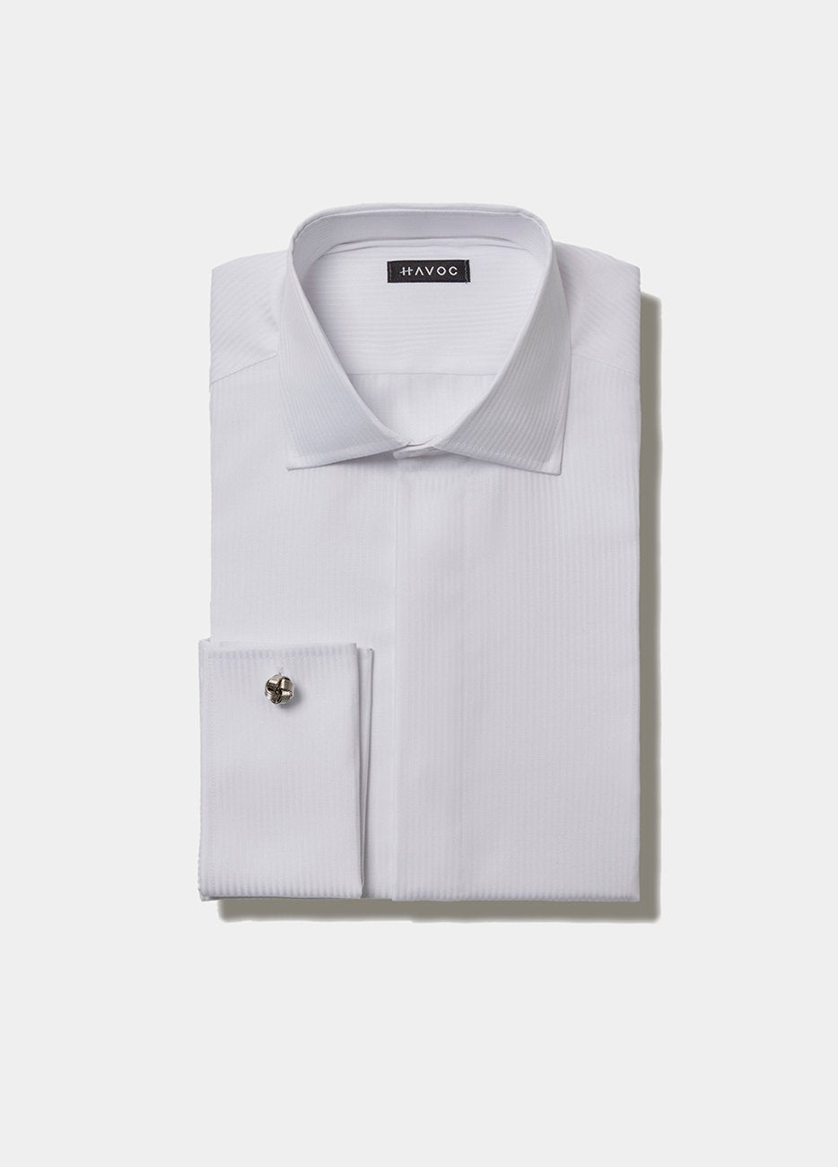 CAMISA BLANCA MICRO ESPIGA Havoc