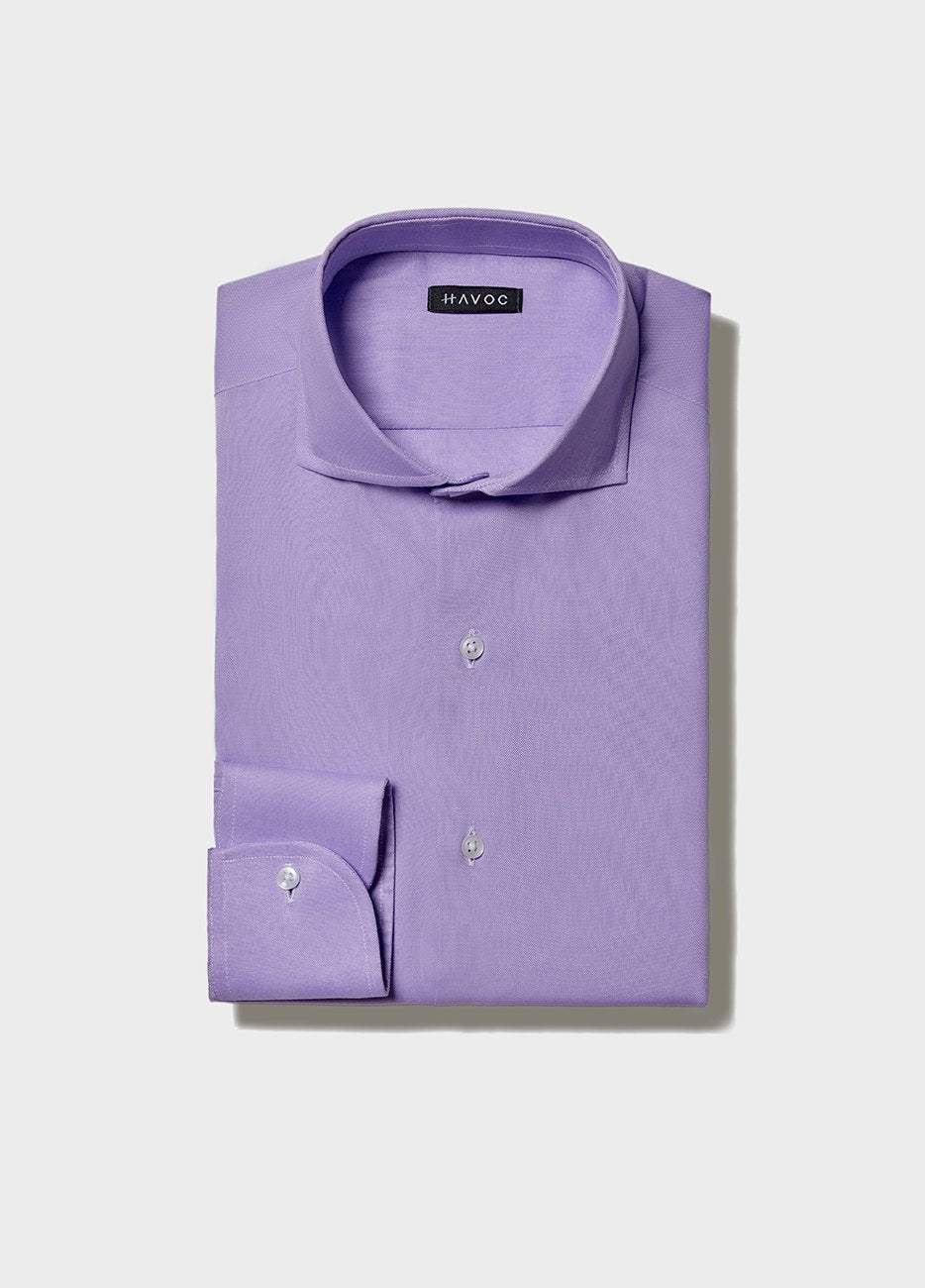 HAVOC Camisa Pinpoint Lila