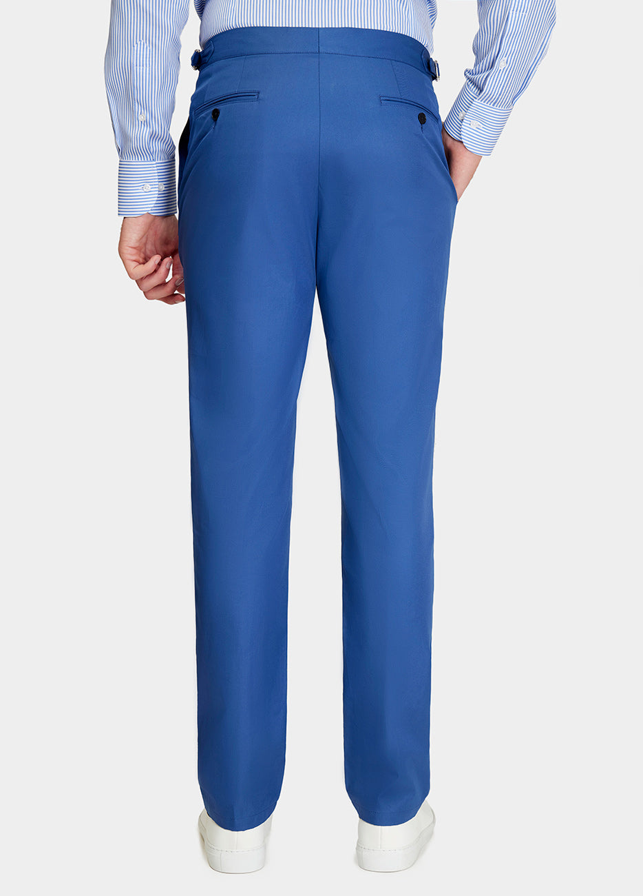 PANTALÓN CASUAL TIPO CHINO LISO AZUL Havoc