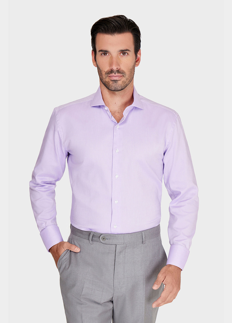 HAVOC Camisa Pinpoint Lila