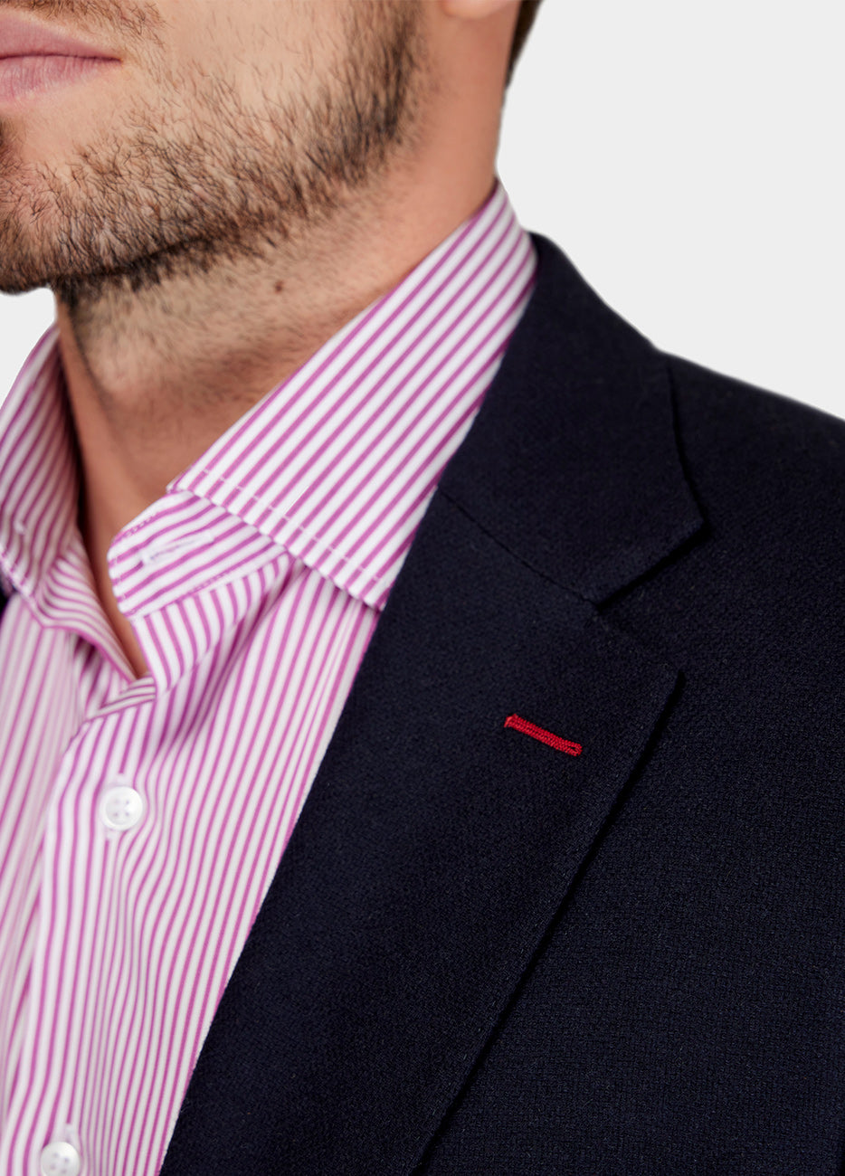 Blazer De Franela Azul Medianoche| HAVOC