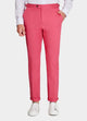 Pantalón Casual Tipo Chino Liso Rosa Mexicano