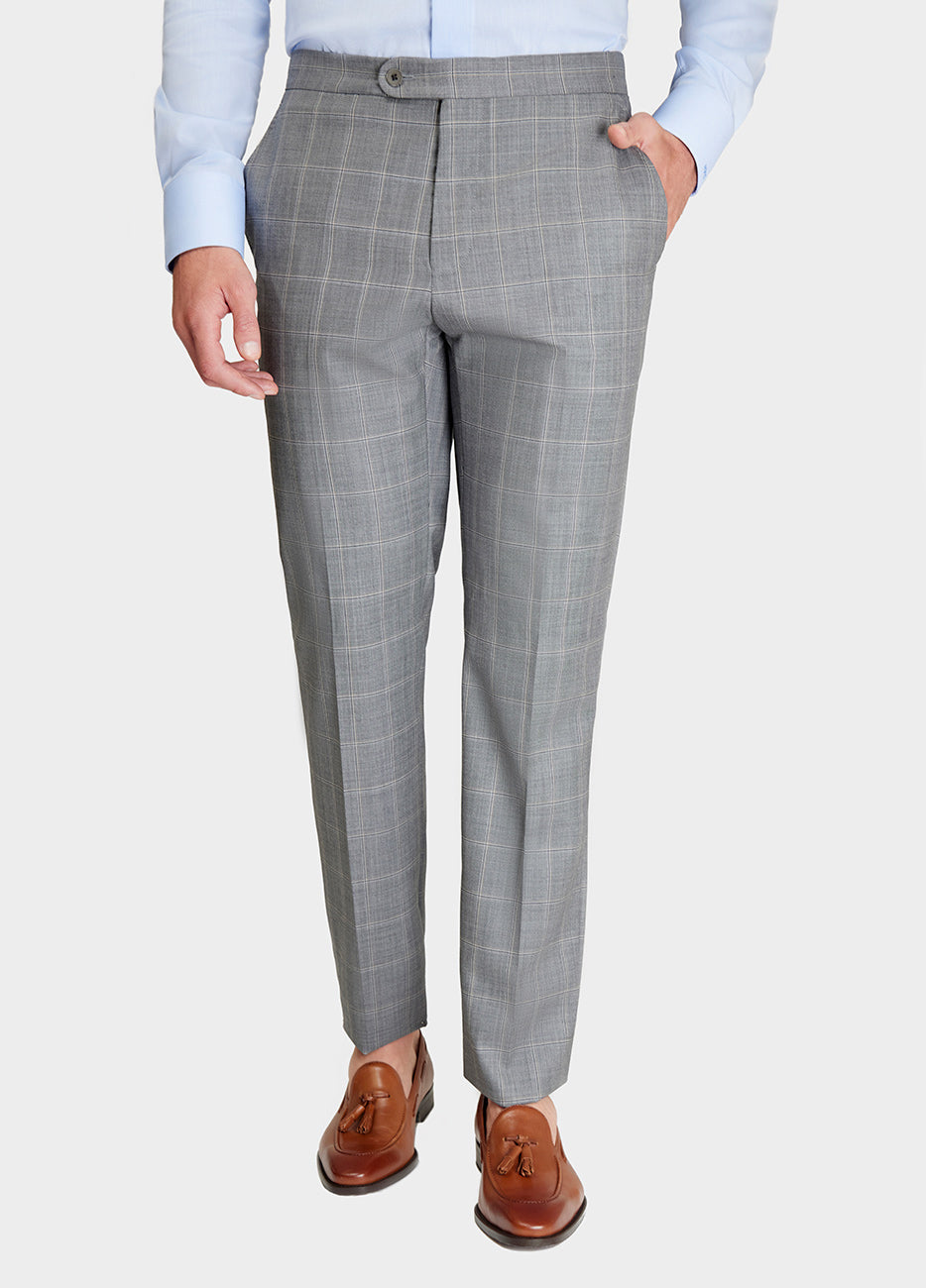 HAVOC Pantalón Cuadro Gris Medio