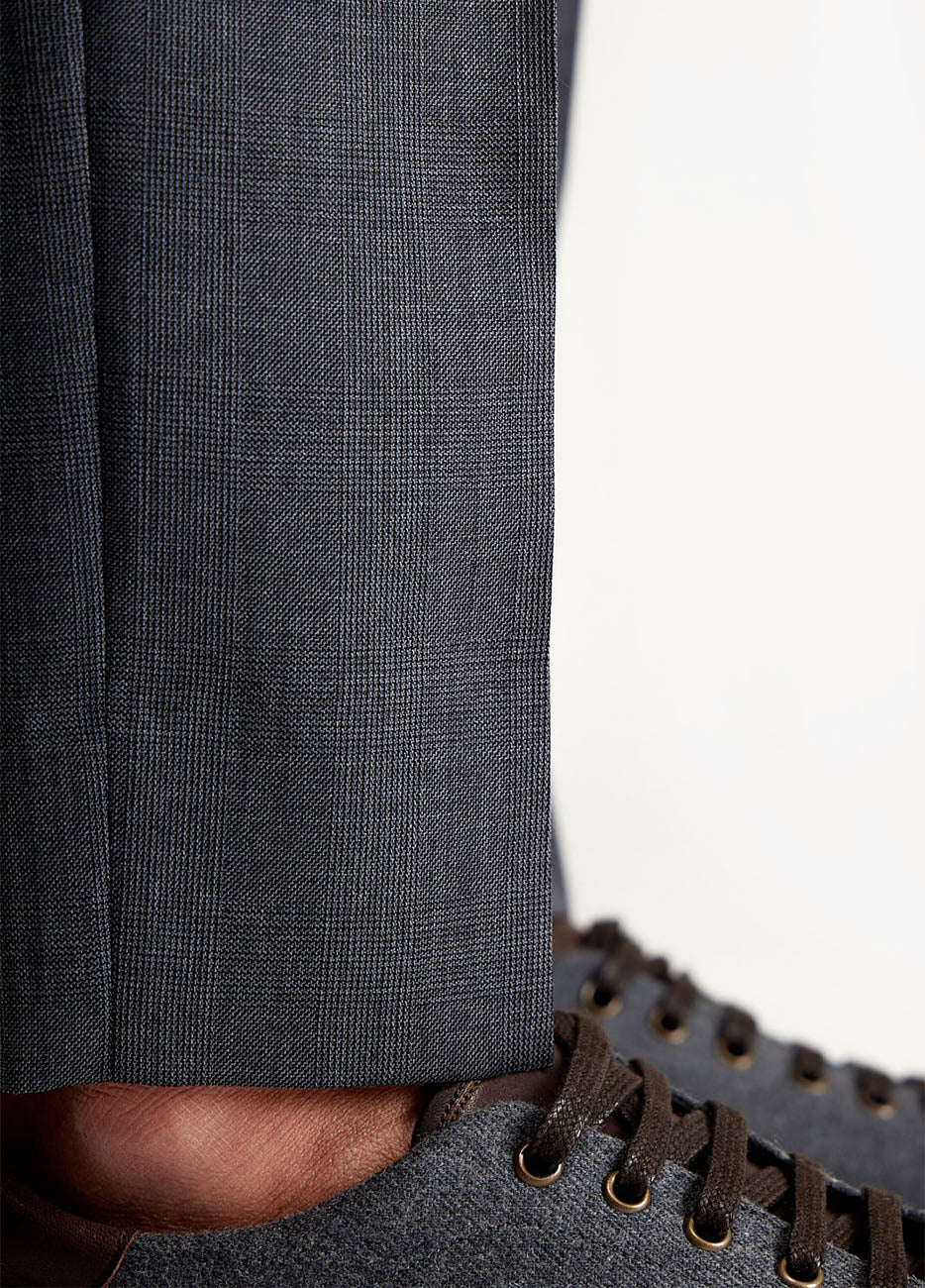 PANTALON PRINCIPE DE GALES GRIS MARENGO Havoc