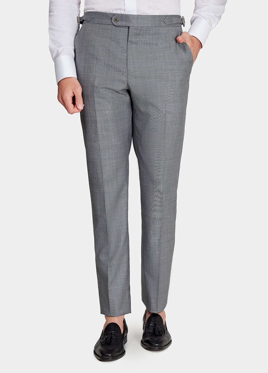 HAVOC Pantalón Liso Gris Claro