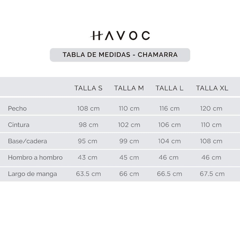 Havoc CHAMARRA DE ANTE GRIS READY TO WEAR