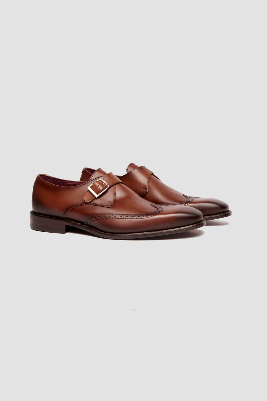 Havoc ZAPATO SINGLE MONK PIEL CALF MEDIUM BROWN