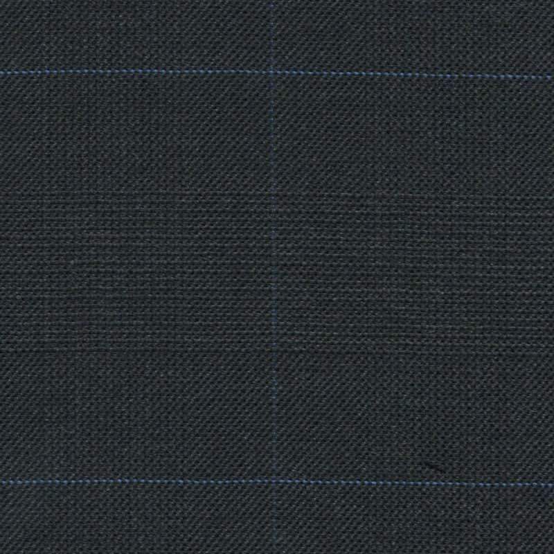 Chaleco Gris Principe De Gales Con Cuadro Ventana Azul| HAVOC
