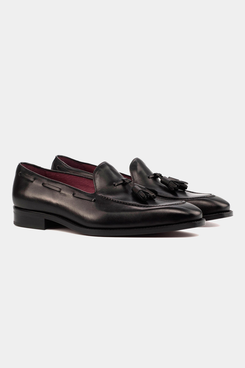 Zapato Loafer Piel Calf Negra| HAVOC
