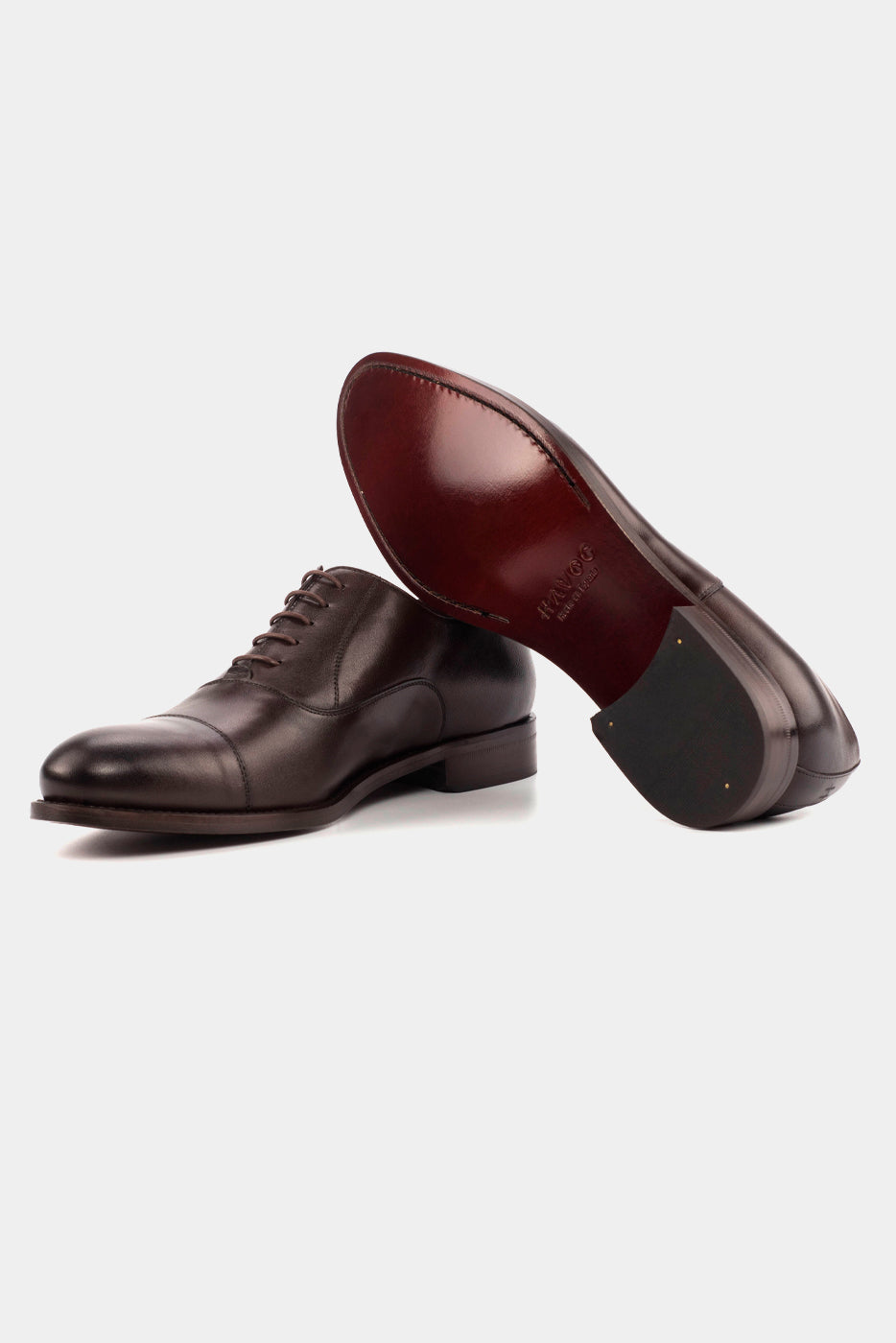 ZAPATO OXFORD PIEL CALF CACAO Havoc